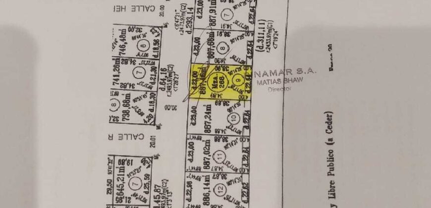 Lote en Barrio Pioneros Pinamar en Venta